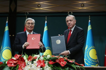 Фотография к новости: Эрдоган: Мы очень заинтересованы в стабильности и спокойствии у наших братьев-казахов