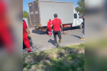 Фотография к новости: Мальчик на велосипеде погиб под колесами грузовика в Нур-Султане