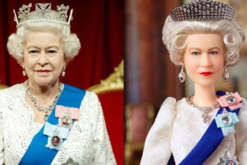 Фотография к новости: Партию кукол Барби с лицом королевы Елизаветы II раскупили за три секунды