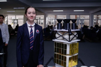 Фотография к новости: Как всё успевает павлодарская школьница, выигравшая грант NASA