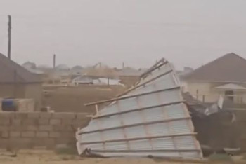 Фотография к новости: Последствия непогоды сняли на видео в Мангистауской области