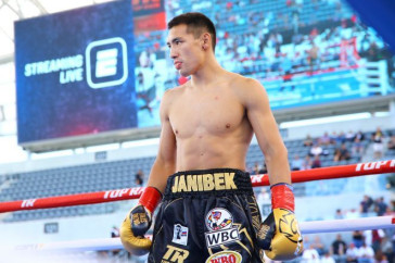 Фотография к новости: "Завтра будет шумно" − Жанибек Алимханулы о своём бое за титул чемпиона мира