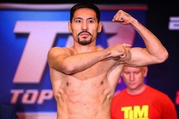 Фотография к новости: "Я здесь и я жду вас"  — Жанибек Алимханулы бросил вызов чемпионам после победы нокаутом