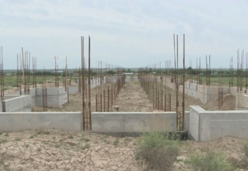 Фотография к новости: Строительство спорткомплекса в Туркестанской области затянулось из-за нехватки денег