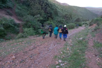 Фотография к новости: Четырёх пропавших туристов спасли в Туркестанской области