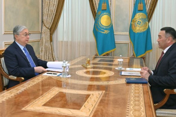 Фотография к новости: Токаеву доложили о проведённых в КНБ реформах