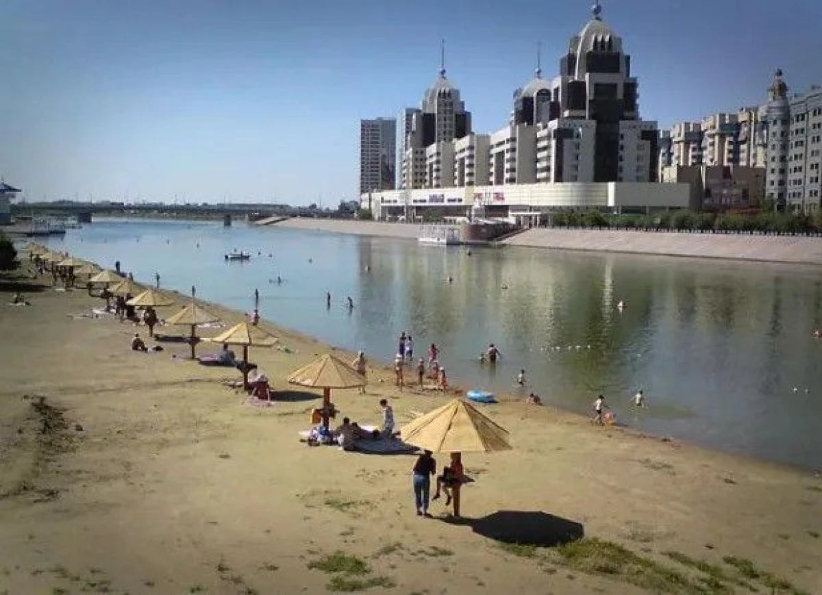 Места для купания определили в Нур-Cултане