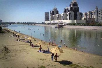 Фотография к новости: Места для купания определили в Нур-Cултане