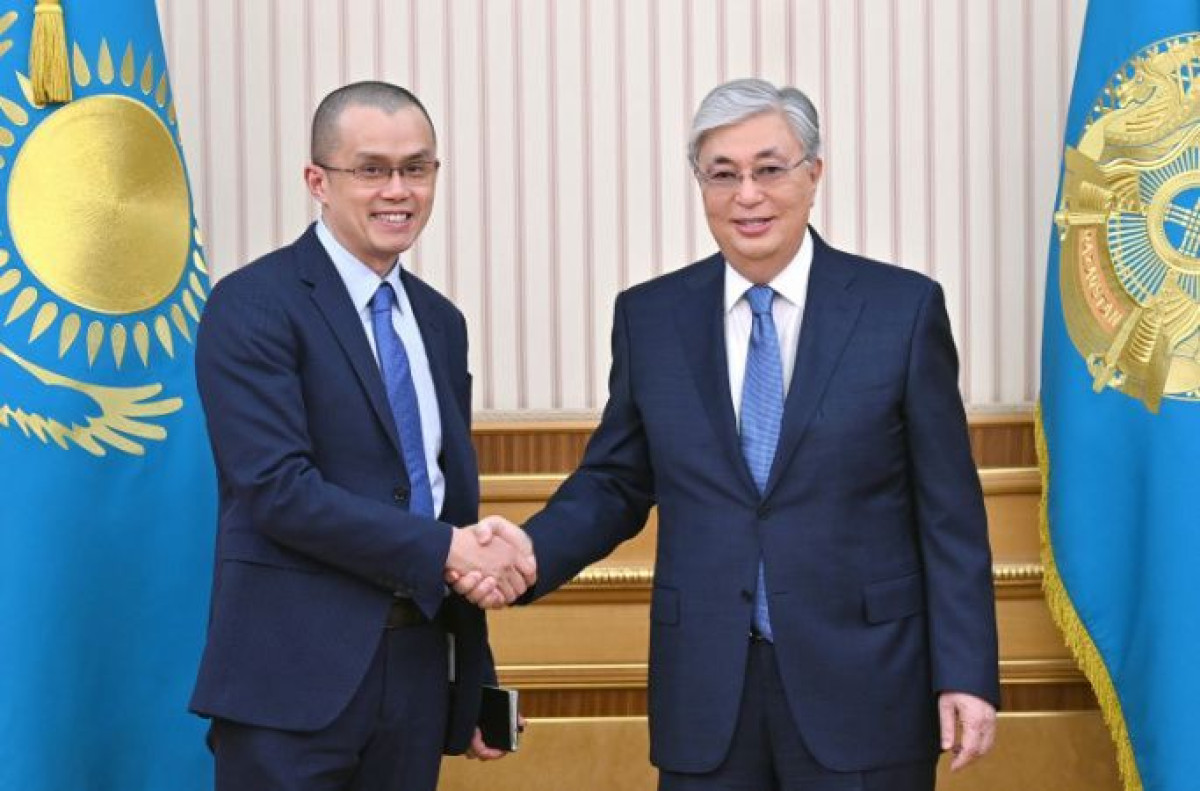 Касым-Жомарт Токаев принял гендиректора Binance