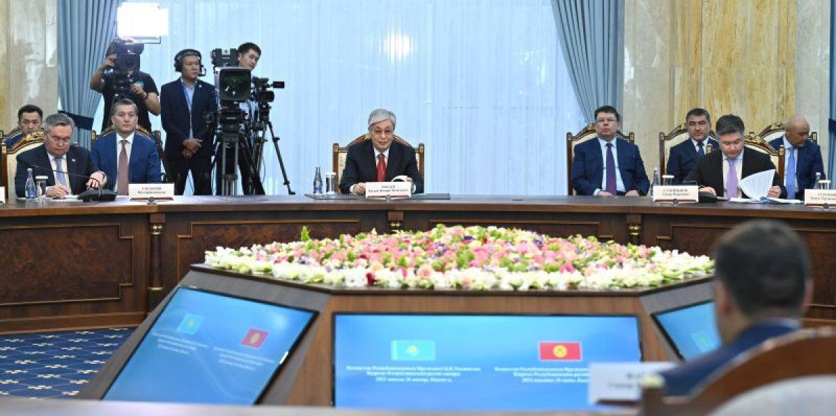 переговоры президентов Казахстана и Кыргызстана