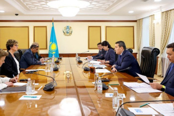 Фотография к новости: Премьер обсудил с ВОЗ вопросы контроля над табаком в Казахстане