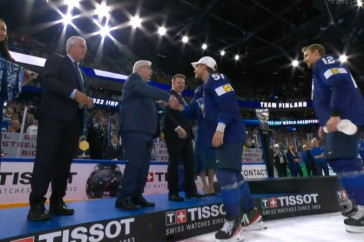 Фотография к новости: Финны стали чемпионами мира по хоккею-2022