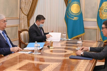 Фотография к новости: Токаев дал поручения главе "Самрук-Казына"