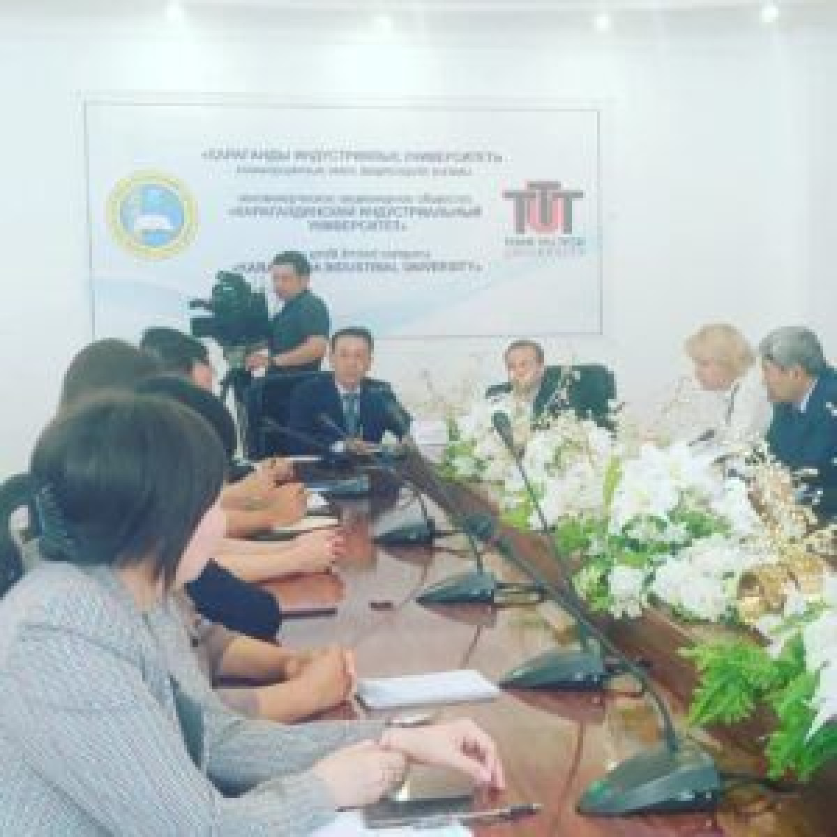 В Карагандинском индустриальном университете состоялась встреча "Новый Казахстан: новый облик"