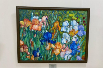 Фотография к новости: Непрофессиональные художники провели выставку картин в Шымкенте