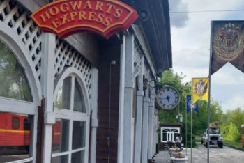 Фотография к новости: Хогвартс-Экспресс запустили в Караганде