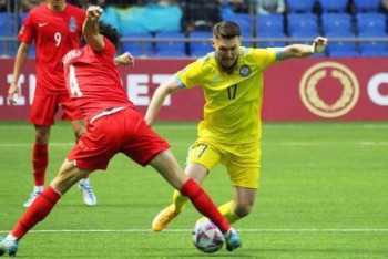 Казахстан обыграл Азербайджан в стартовом матче Лиги наций