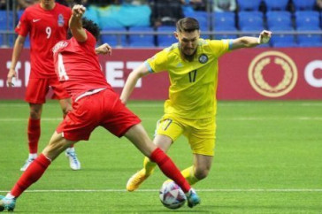 Фотография к новости: Казахстан обыграл Азербайджан в стартовом матче Лиги наций