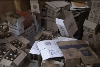 Фотография к новости: Подпольный цех по изготовлению кустарного алкоголя нашли в Актюбинской области