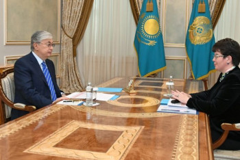 Фотография к новости: Токаеву доложили об аудите трансфертов из Нацфонда