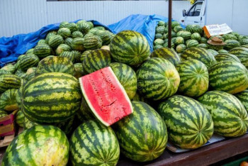 Фотография к новости: Как отличить полезный арбуз от нитратного, объяснила диетолог