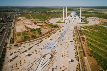 Фотография к новости: Новое общественное пространство с 300-метровым фонтаном появится в Нур-Султане