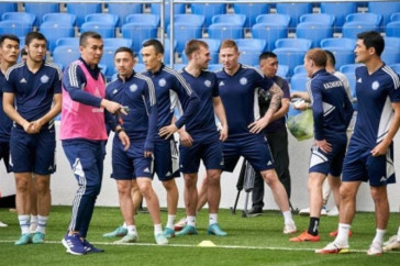 Фотография к новости: Названы стартовые составы сборных Казахстана и Словакии на матч в Нур-Султане