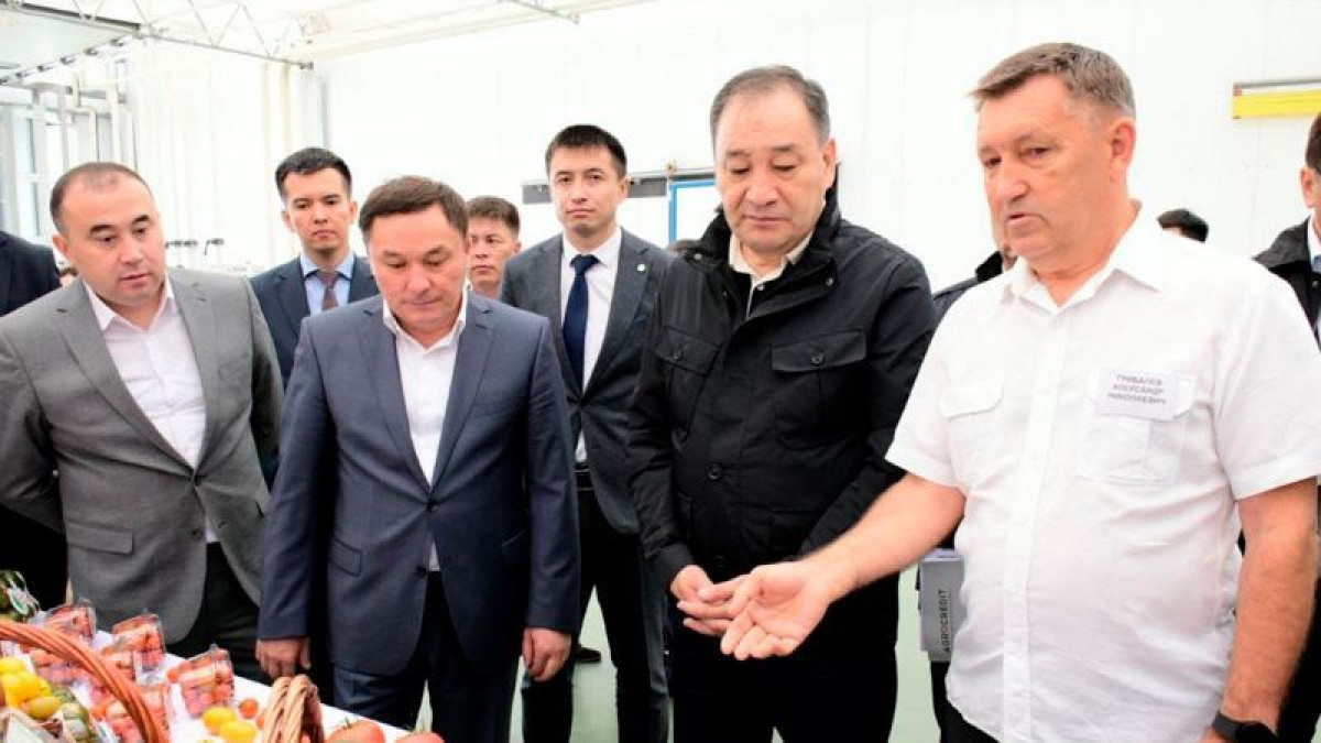 Тугжанов посетил агропромышленные предприятия в Акмолинской области