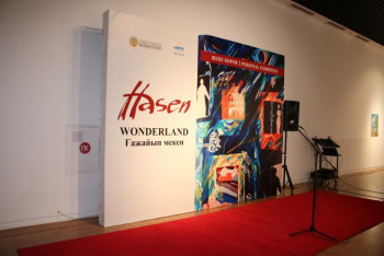 Фотография к новости: "Страна чудес" Хасена Абаева: в столице открылась выставка заслуженного деятеля искусств РК