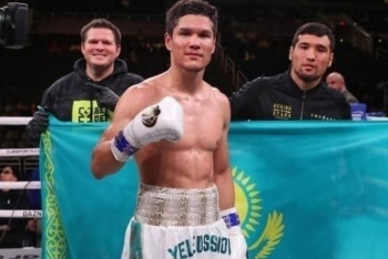 Фотография к новости: Данияр Елеусинов проведет бой c Иваном Голубом в Техасе