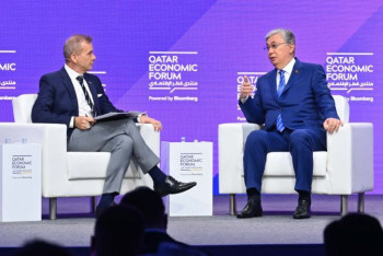 Фотография к новости: "ООН должна оказать положительное влияние на оба государства" — Токаев высказался о конфликте на Украине