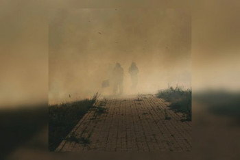 Фотография к новости: Более 80 тонн воды ушло на тушение пожара на озере Талдыколь в Нур-Султане