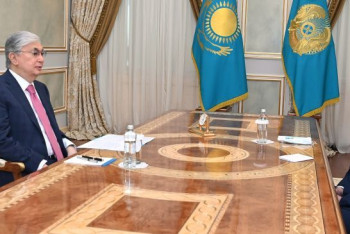 Фотография к новости: Даулет Турлыханов рассказал президенту о подготовке борцов к Олимпиаде 2024