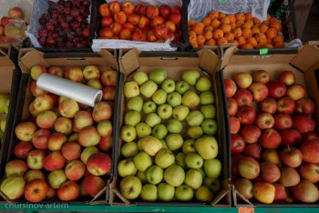 Фотография к новости: Несмотря на свое название, Алматы отличился самыми высокими ценами на яблоки по РК
