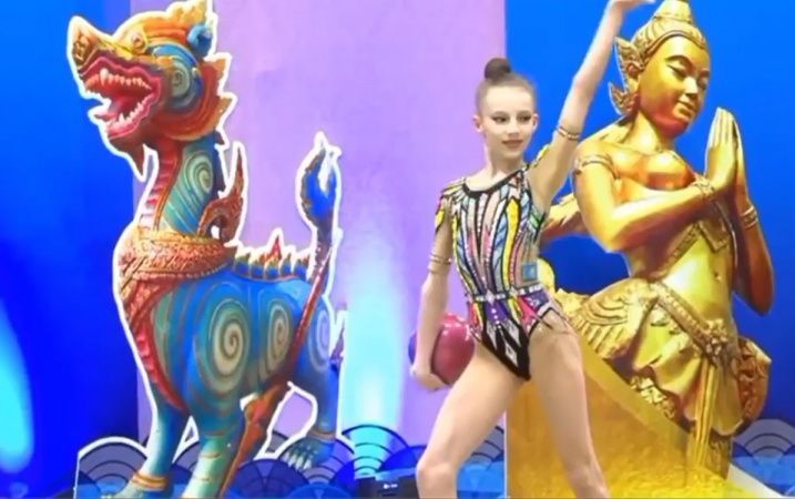 Фотография к новости: Казахстанские гимнастки завоевали четыре медали на чемпионате Азии