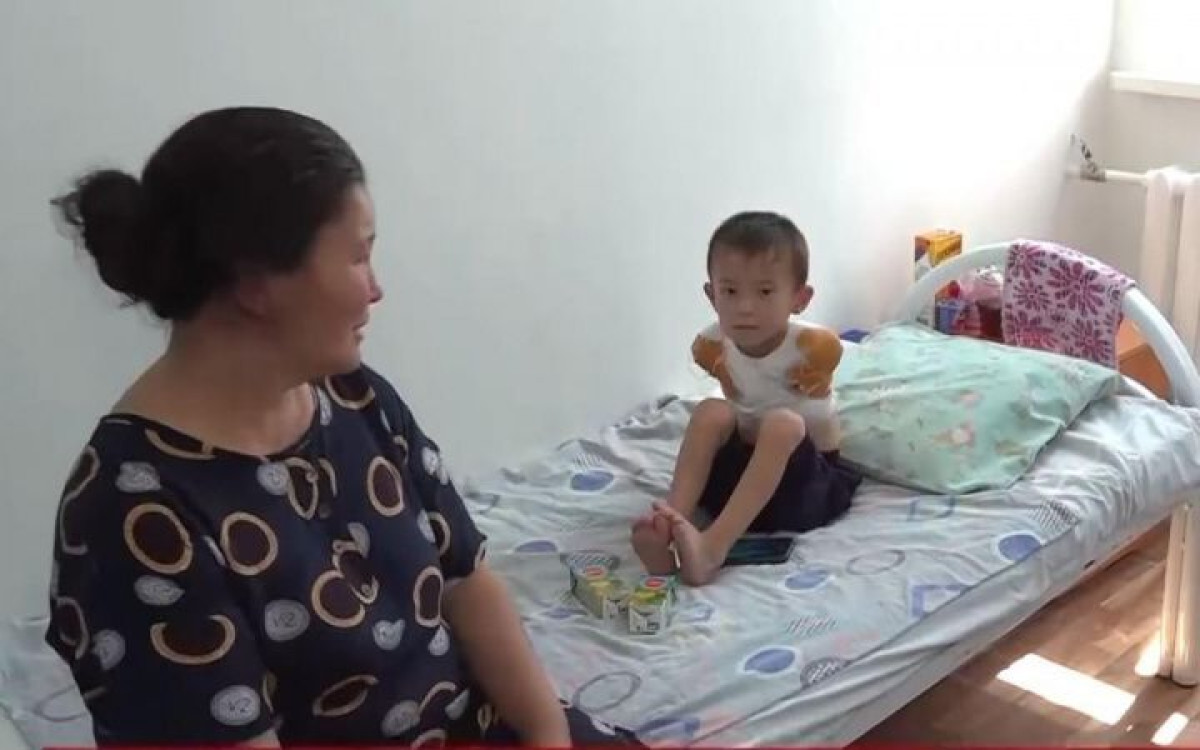 кадр с репортажа телеканала &quot;Хабар&quot; 