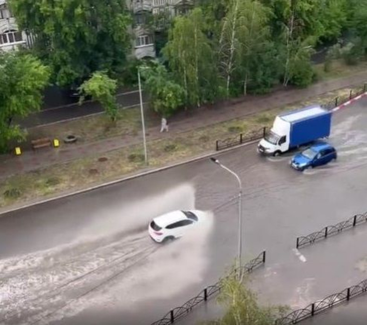 скриншот с видео/instagram.com/kostanay_news_10