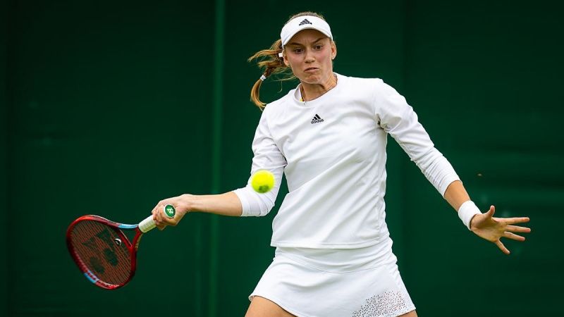 Фотография к новости: Елена Рыбакина впервые вышла в четвертьфинал Уимблдона