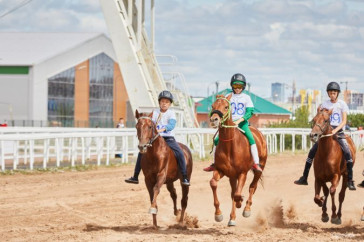 Фотография к новости: Соревнования по байге прошли в Нур-Султане