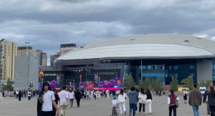 Open air возле стадиона &quot;Астана Арена&quot; проходит в столице