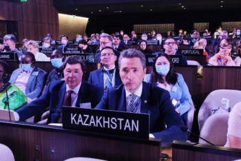 Фотография к новости: Казахстан пообещал популяризировать своё культурное наследие в штаб-квартире ЮНЕСКО