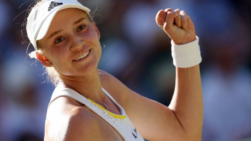 Фотография к новости: У меня бежали мурашки - Елена Рыбакина о выходе в финал Уимблдона