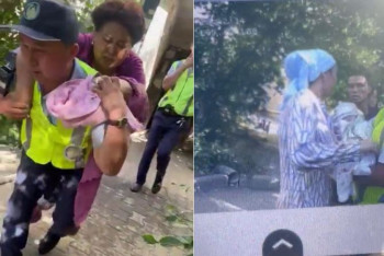 Фотография к новости: Пенсионерку и младенца вынесли из горящей квартиры в Шымкенте