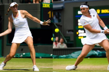 Фотография к новости: Началась прямая трансляция матча Елены Рыбакиной в финале Уимблдона