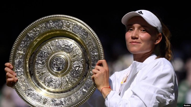 Фотография к новости: "Представляет Казахстан". WTA сделала акцент на гражданстве Рыбакиной