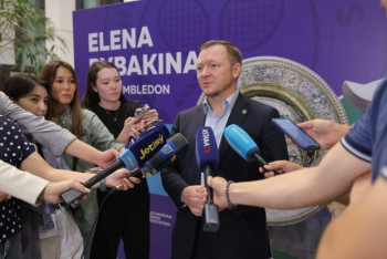 Фотография к новости: Казахстан поддержал Елену Рыбакину, когда она стала не нужна на родине - федерация тенниса РК