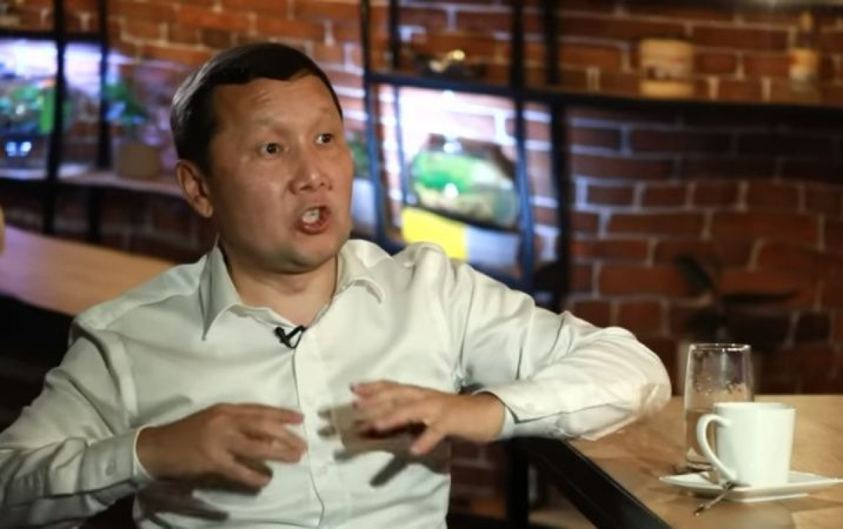 скриншот с интервью Абзала Куспана на YouTube