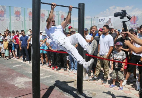 Фотография к новости: Алматы принимает фестиваль по подтягиванию на турнике Tartyl Fest