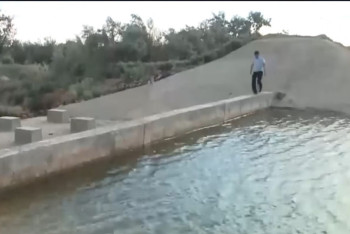 Фотография к новости: Плотина за 200 миллионов тенге дала течь в Костанайской области