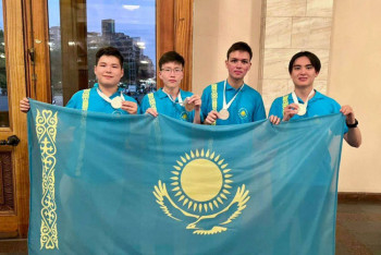 Фотография к новости: Школьники Казахстана завоевали награды на международной олимпиаде по биологии